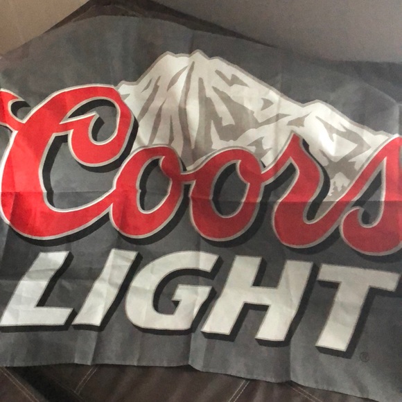Other - Coors Light Flag Banner 3’ x 5’ new